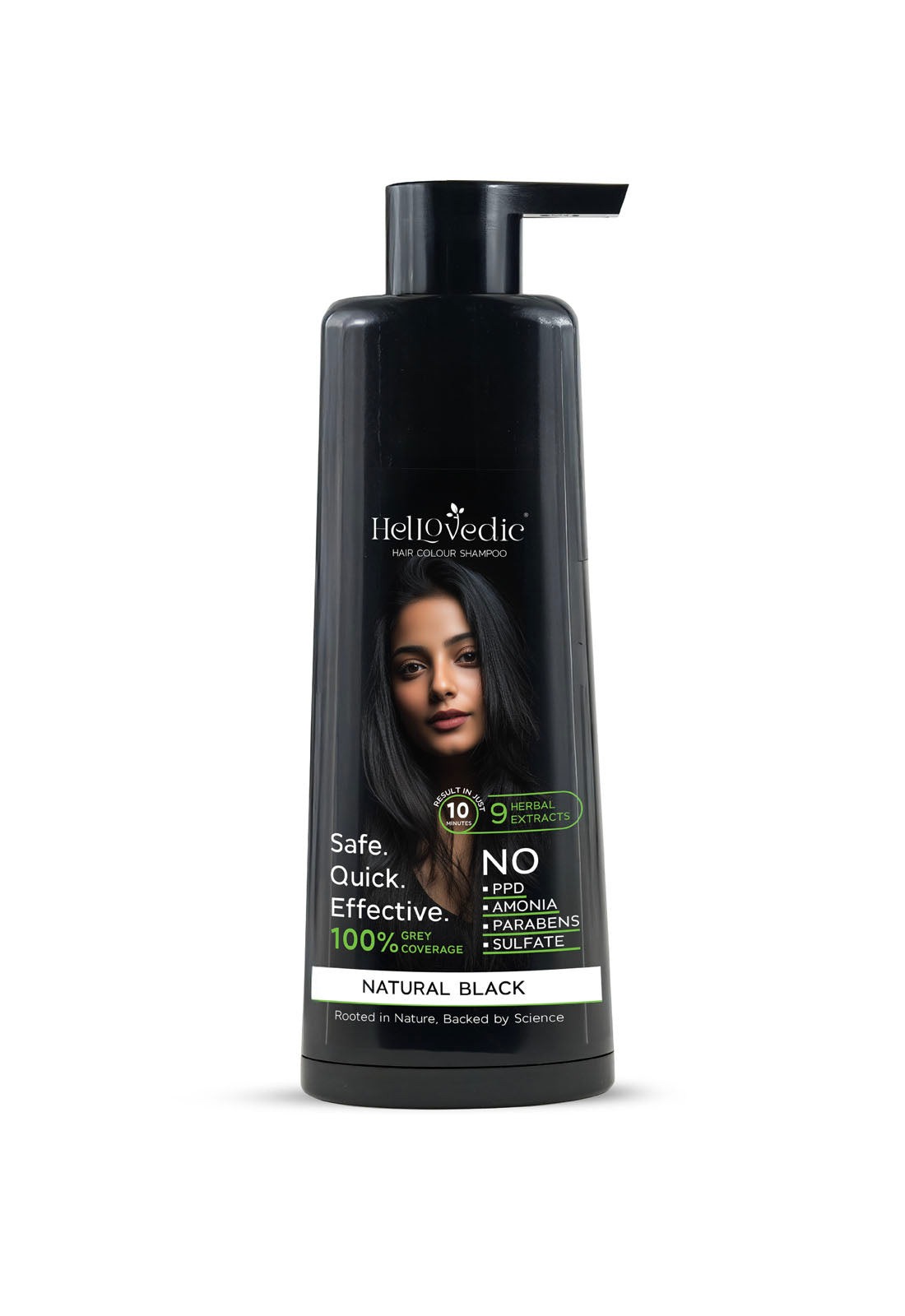 Black Hair Colour Shampoo 200ML