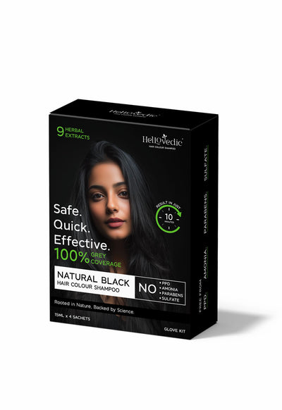 Black Hair Colour Shampoo