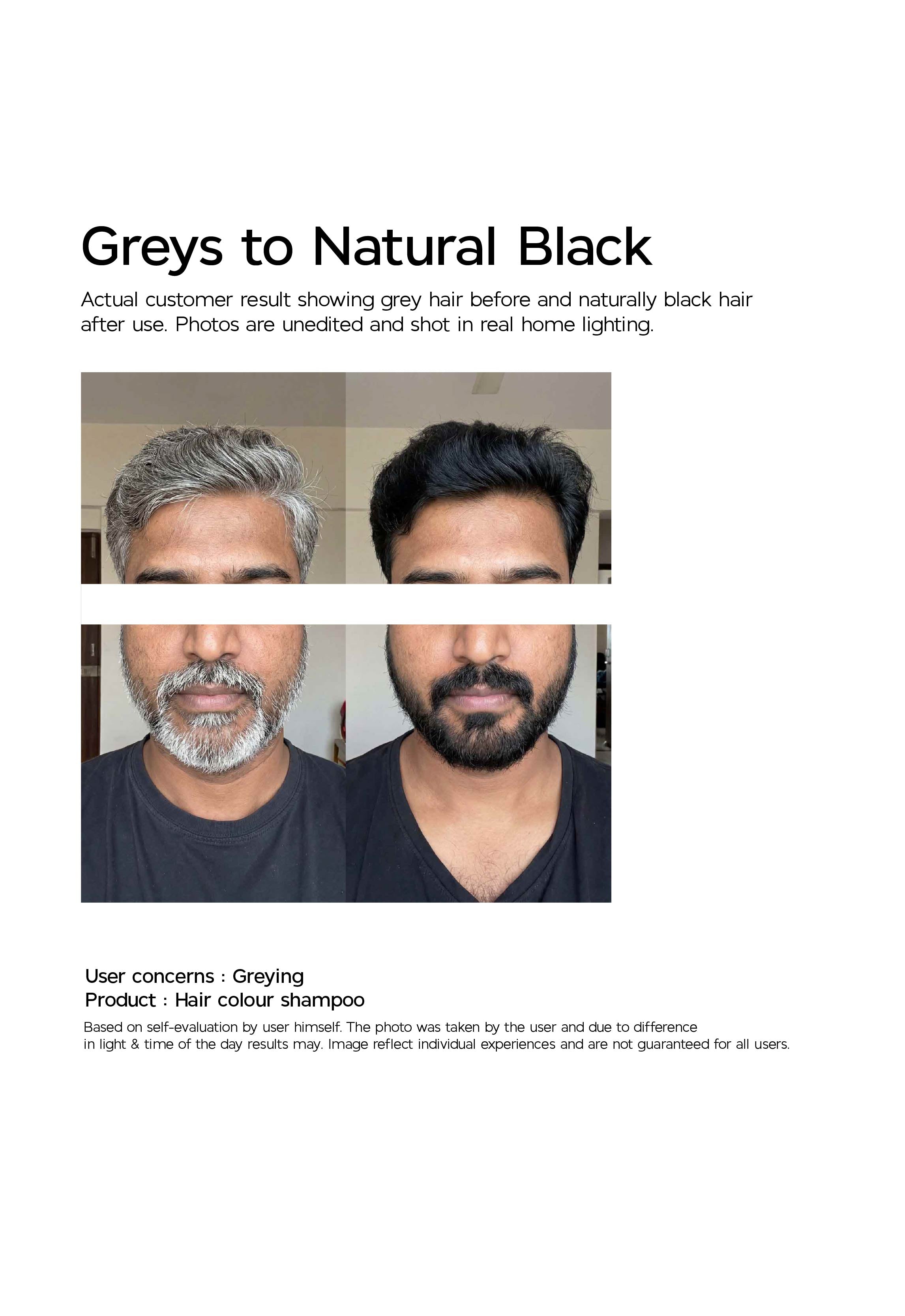 Black Hair Colour Shampoo