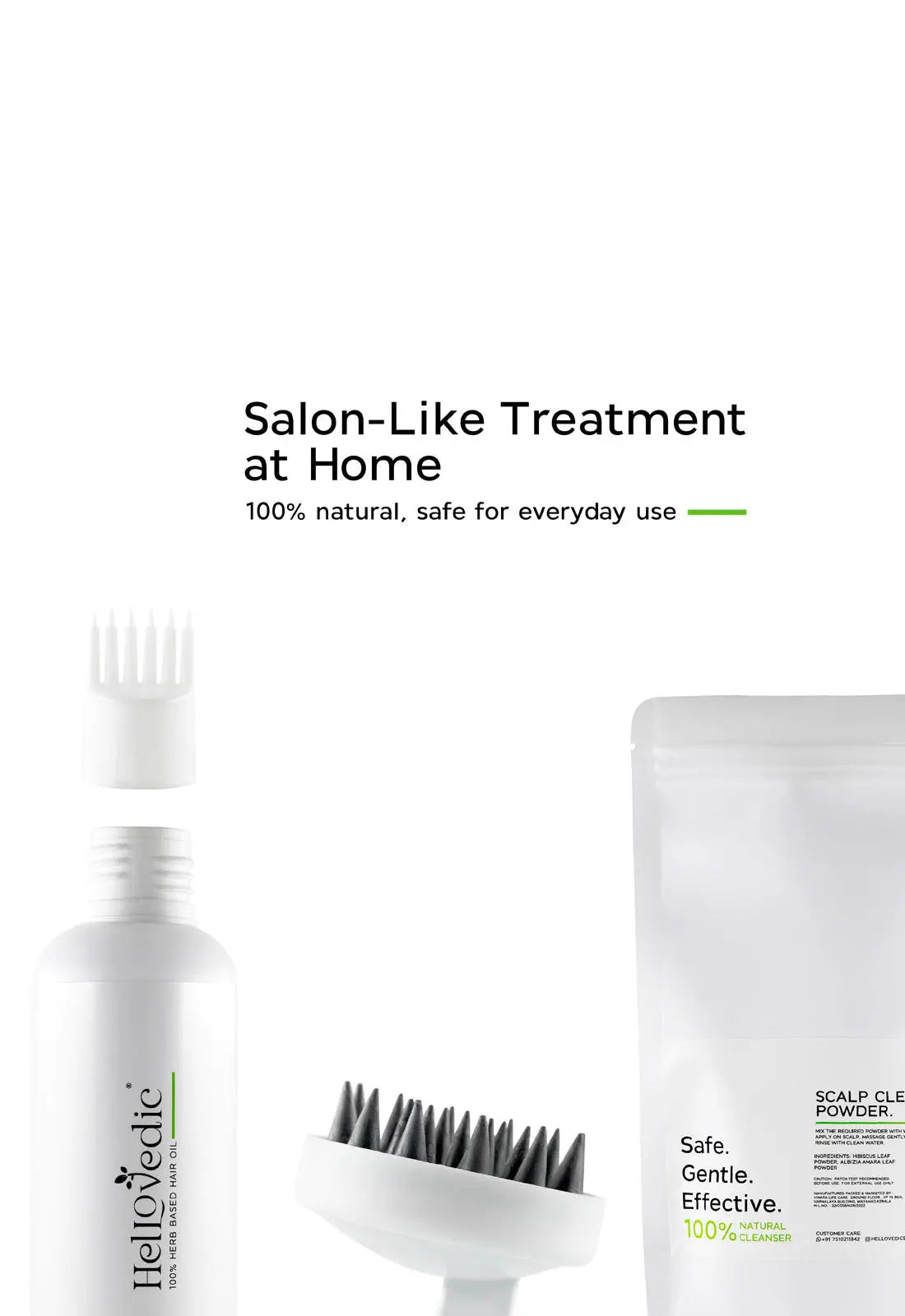 Hair growth oil combo Hellovedic